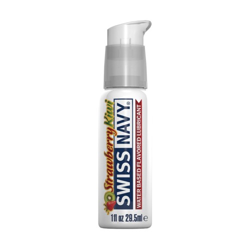 Swiss Navy Strawberry Kiwi Flavored Lubricant 1 oz