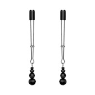 Lux Fetish Adjustable Tweezer Nipple Clips