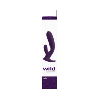 Vibrador Dual Recargable Vedo Wild de Silicona para Placer Sensacional