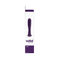 Vibrador Dual Recargable Vedo Wild de Silicona para Placer Sensacional