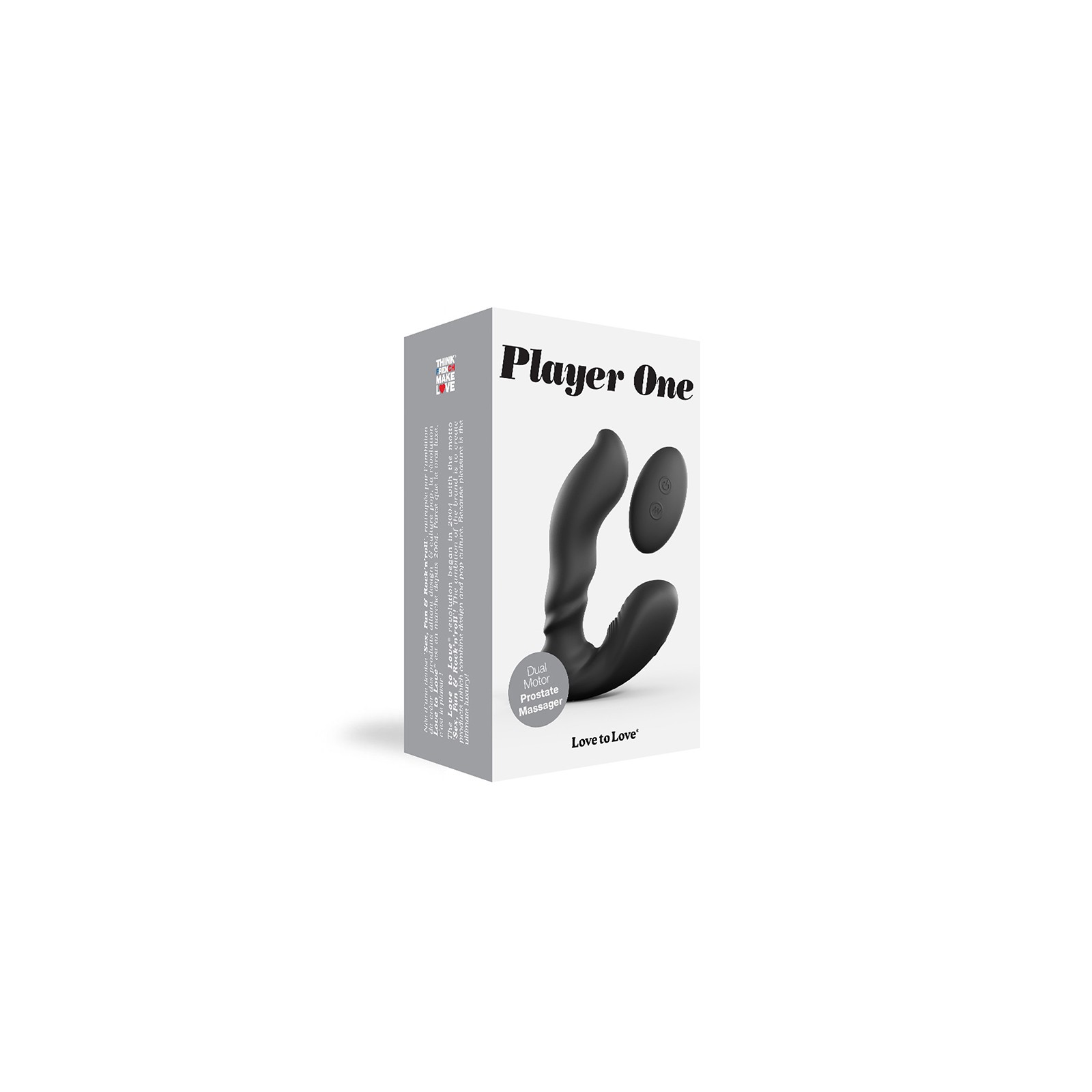 Love to Love Player One Masajeador Vibrador de Doble Motor