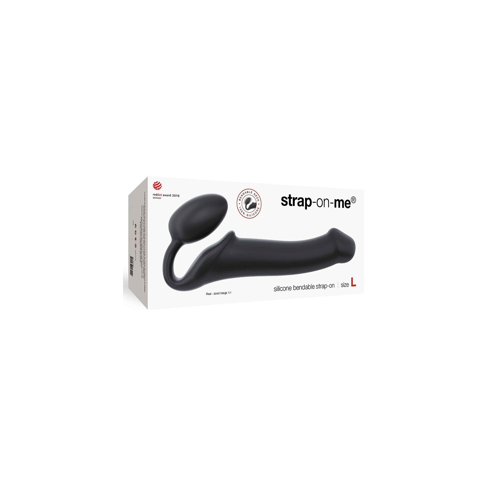 Strap-On-Me Dildo de Silicona Bendable Grande