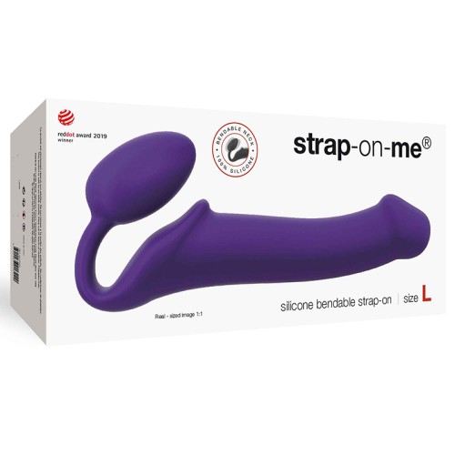 Strap-On-Me Arnes de Silicona Flexible para Doble Estimulación