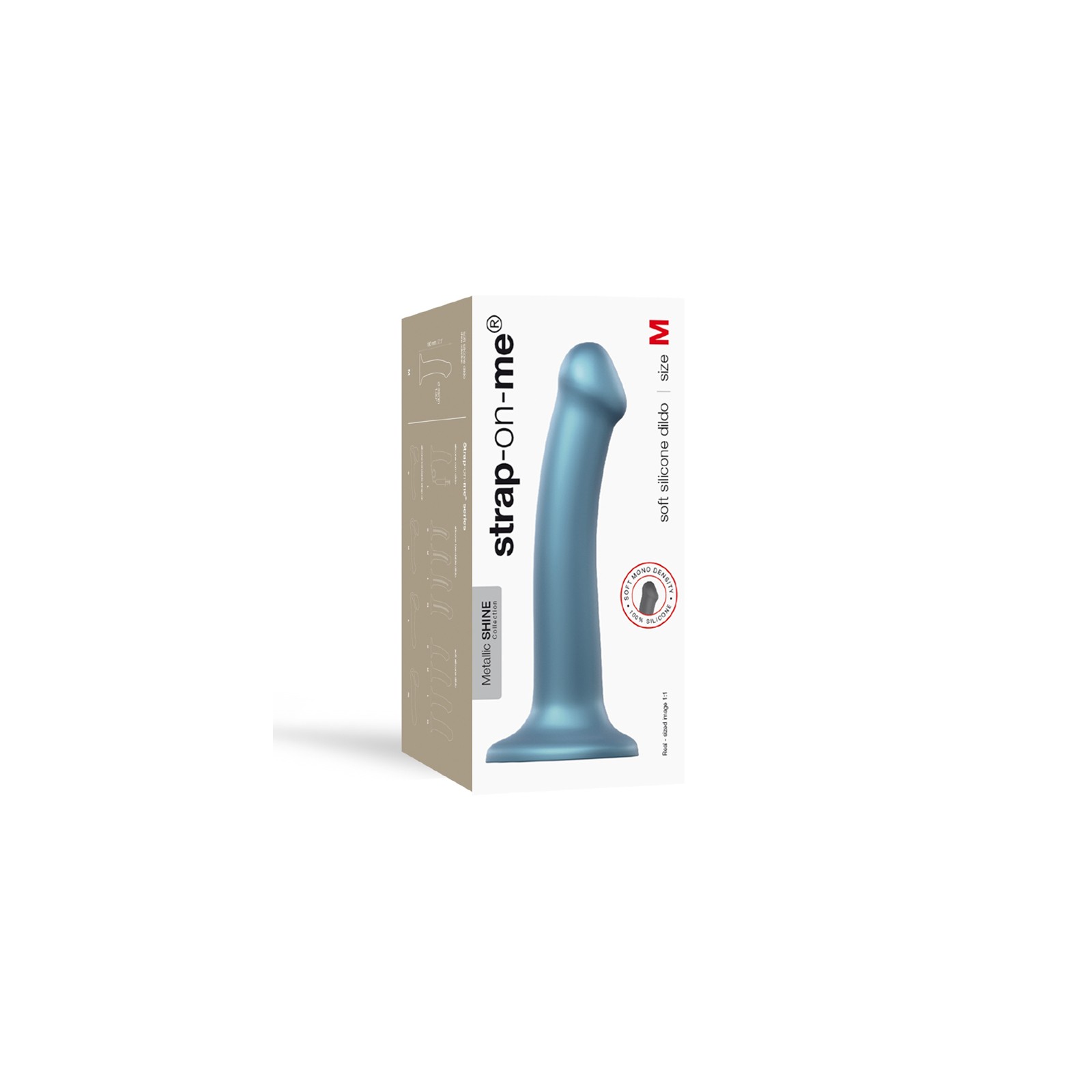 Dildo de Silicona Suave Strap-On-Me