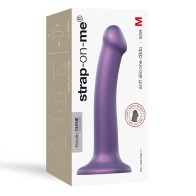 Strap-On-Me Metallic Shine Silicone Dildo