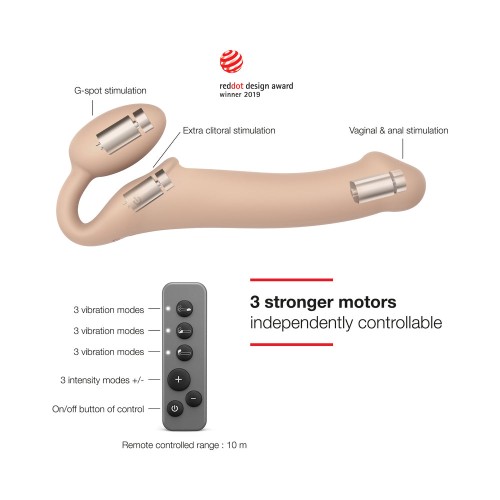 Strap-On Recargable Vibrante