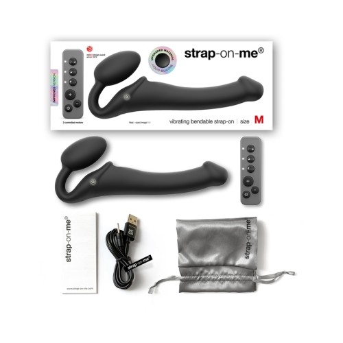 Strap-On-Me Strap-On Vibrador Recargable Control Remoto