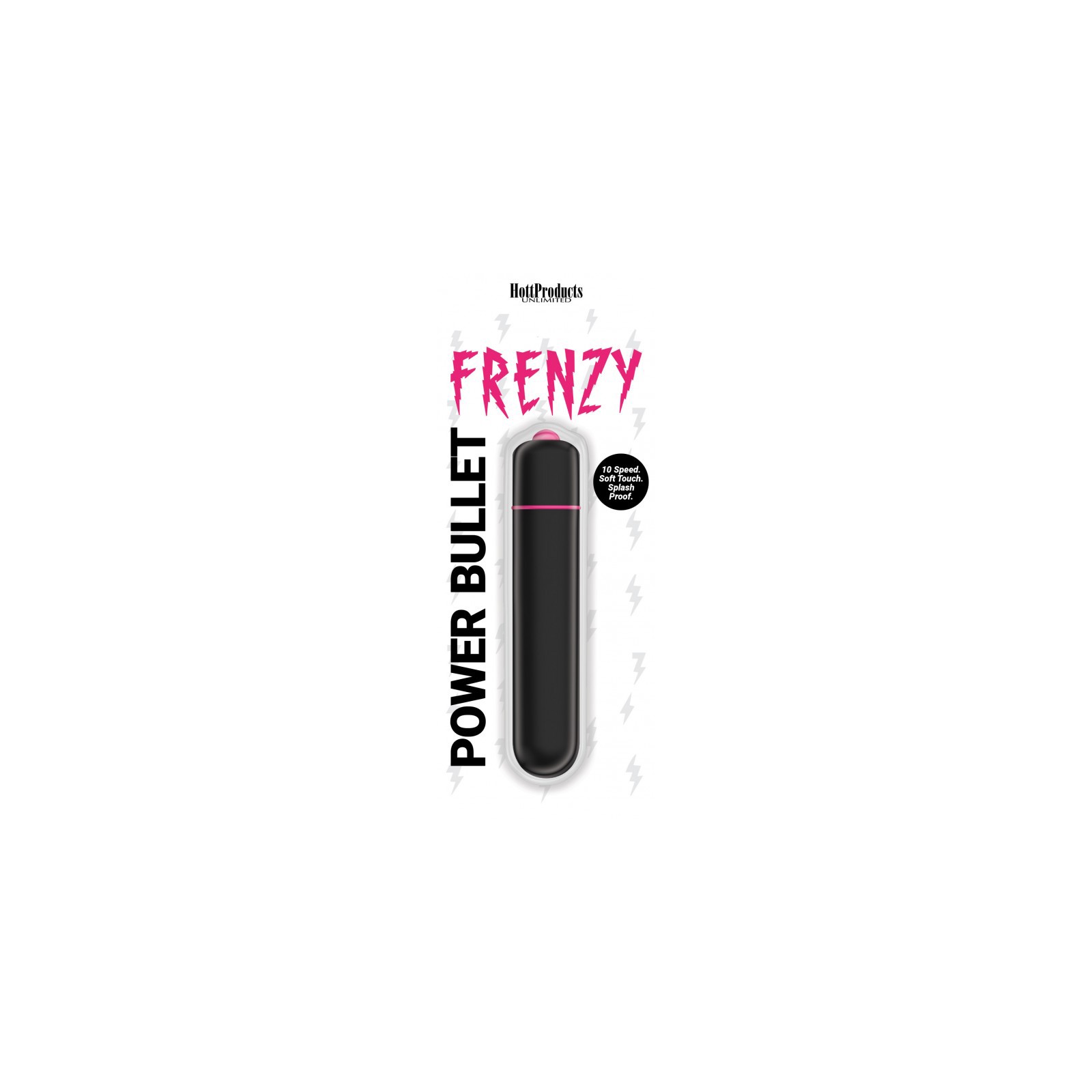 Frenzy Power Bullet - Black - 10 Speeds