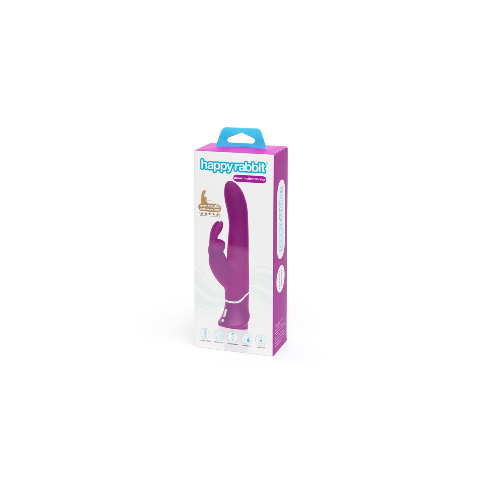 Vibrador Recargable Happy Rabbit Power Motion