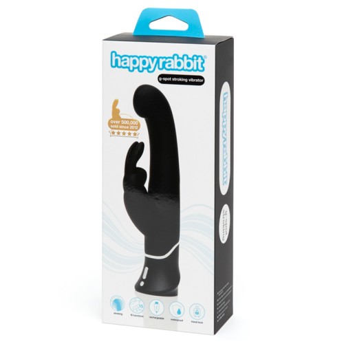 Happy Rabbit G-Spot Stroking Vibrator Black