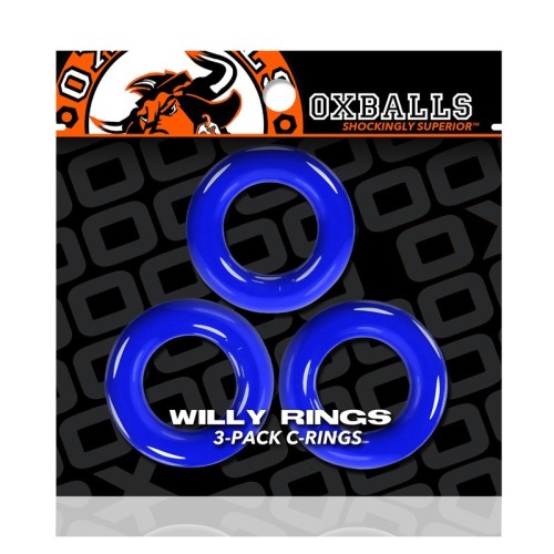 Oxballs Willy Rings 3-Pack - Maximum Comfort and Stretch