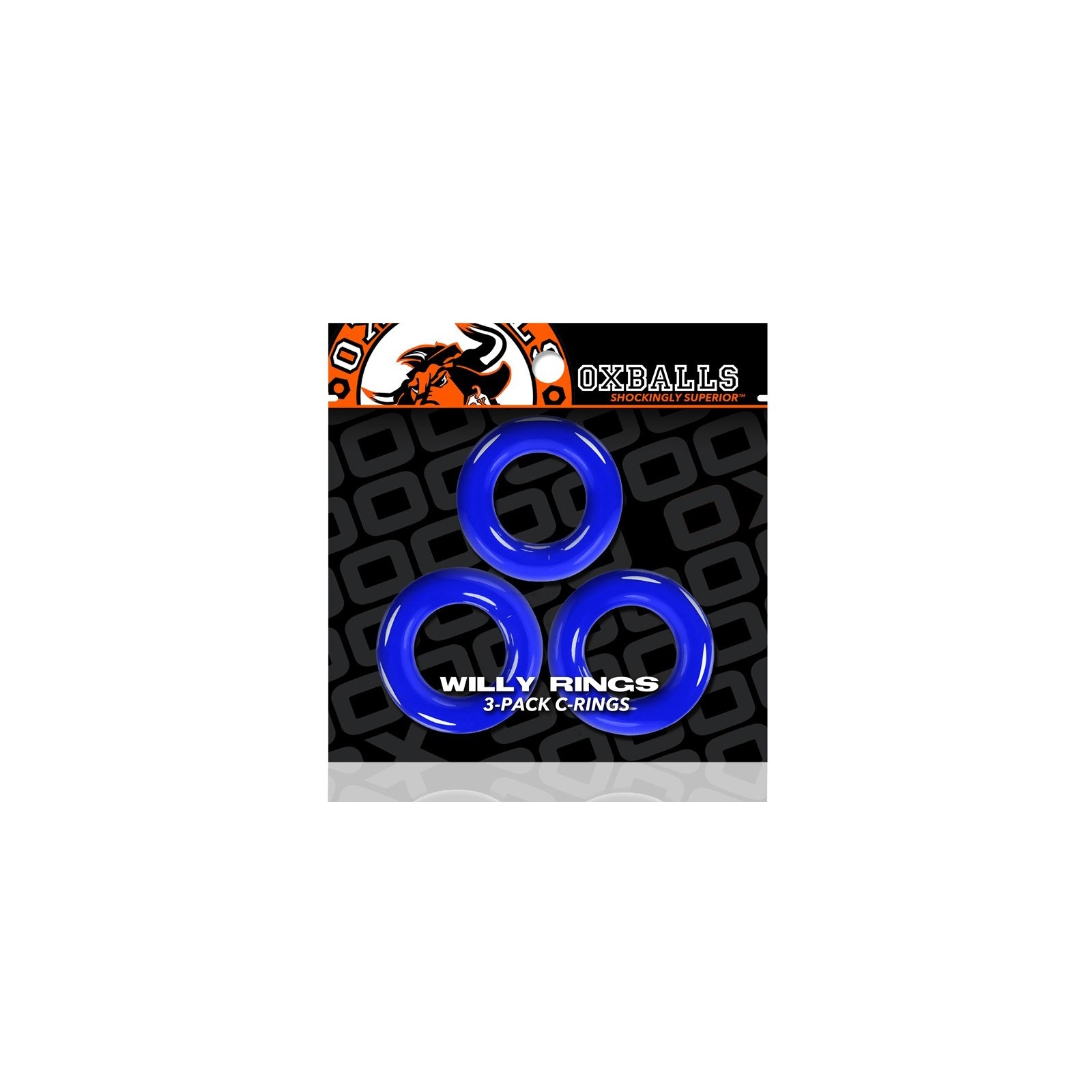 Oxballs Willy Rings 3-Pack - Maximum Comfort and Stretch