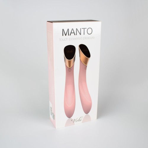 Manto Touch Panel G-Spot Vibrator Pink