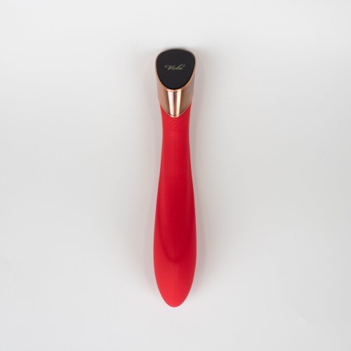 Vibrador G-Spot de Panel Táctil Manto Rojo