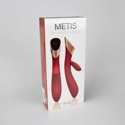 Vibrador Conejito Panel Táctil Metis Rojo