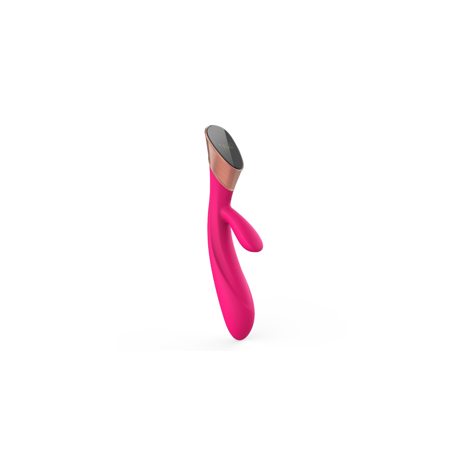 Metis Touch Panel Rabbit Vibrator Fuchsia for Dual Pleasure