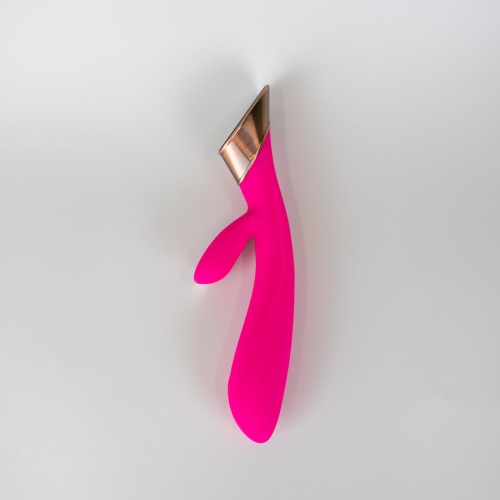 Vibrador Conejito Panel Táctil Metis Fucsia para Placer Dual