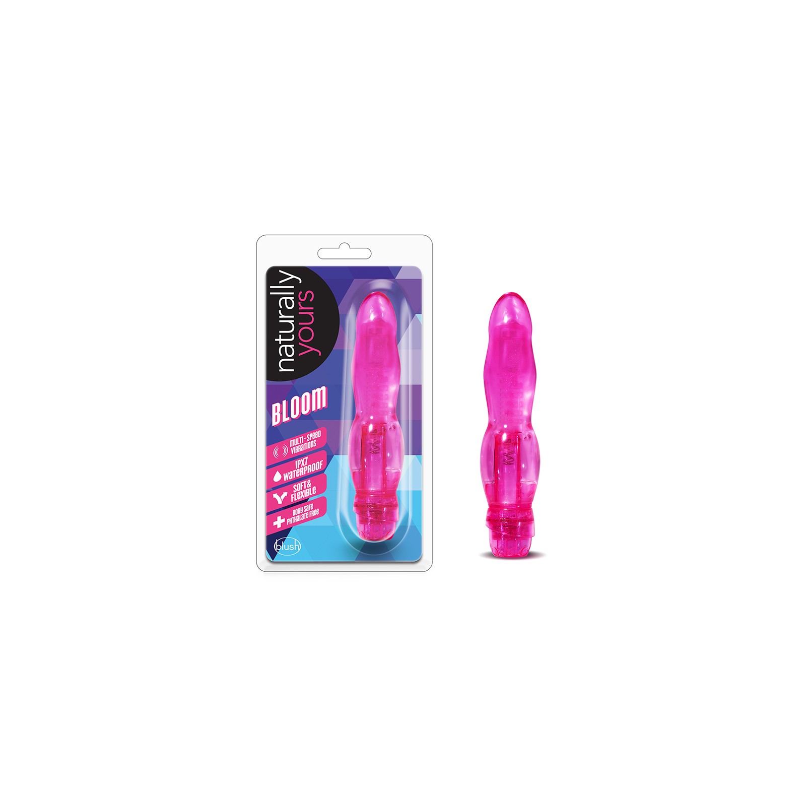 Naturally Yours Slimline Vibrator Bloom