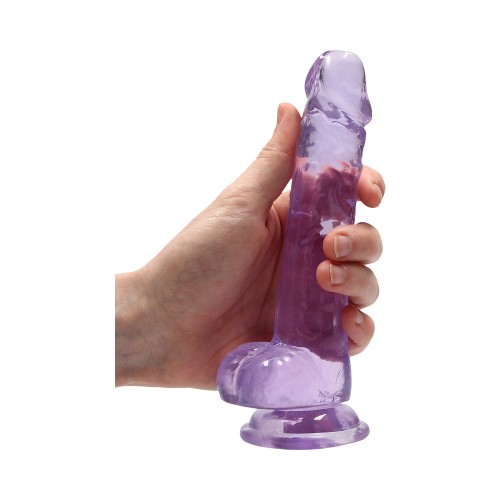 Dildo Realista de 7 Pulgadas con Testículos RealRock