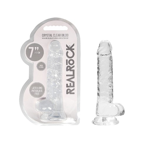 RealRock Crystal Clear Dildo