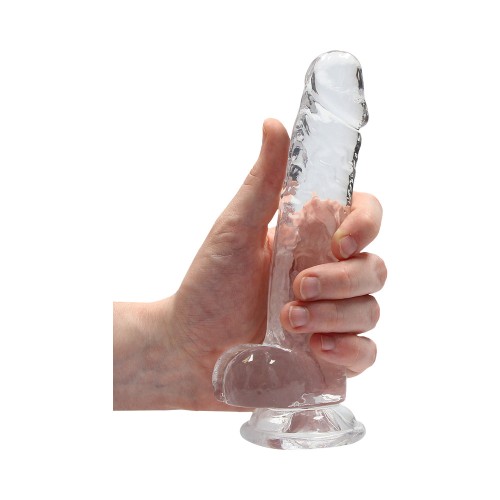 Dildo Realista Transparente RealRock