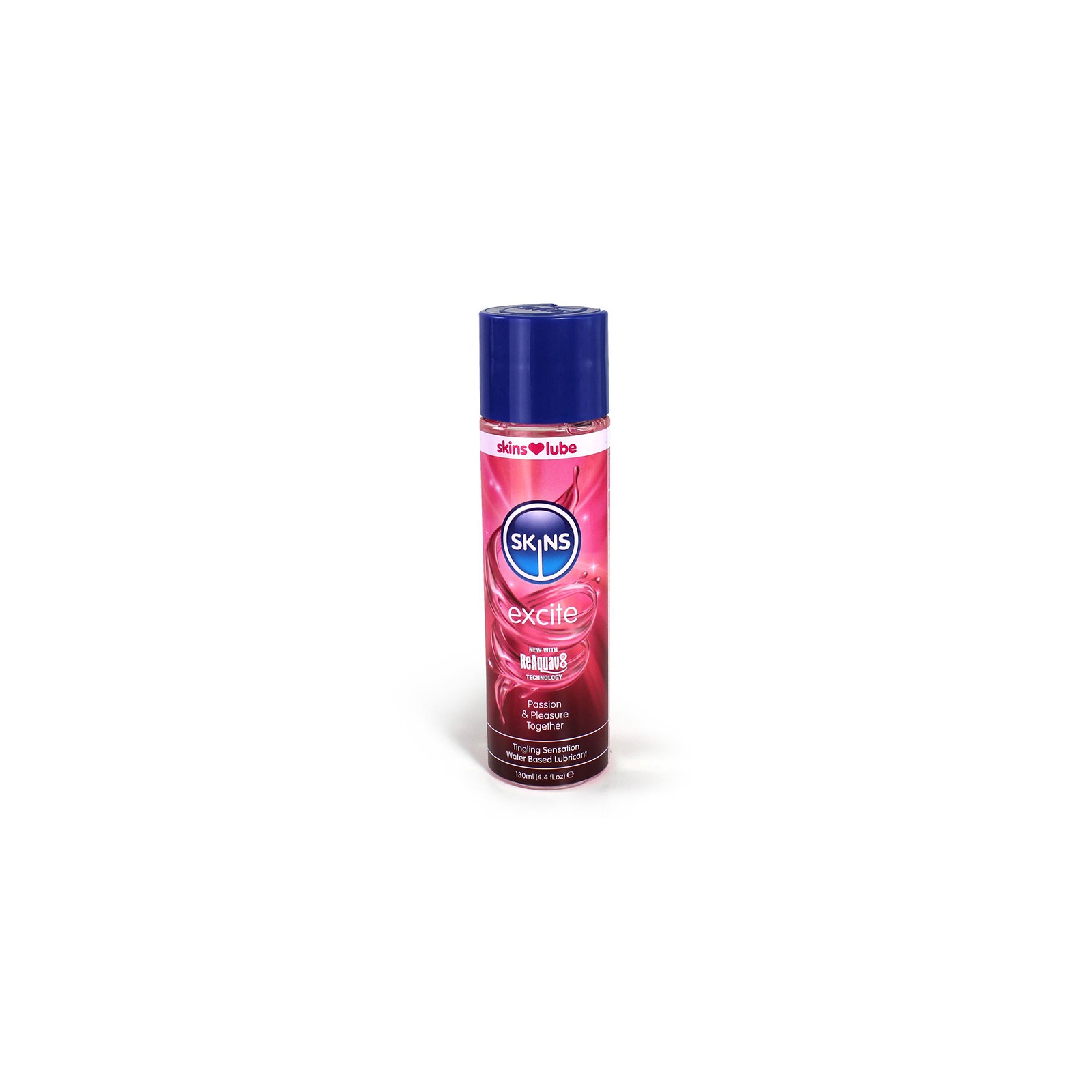 Lubricante a Base de Agua Skins Excite 4 oz - Sensación Emocionante