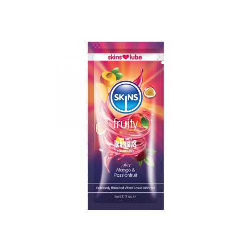 Lubricante Skins Mango y Fruta de la Pasión - 5 ml