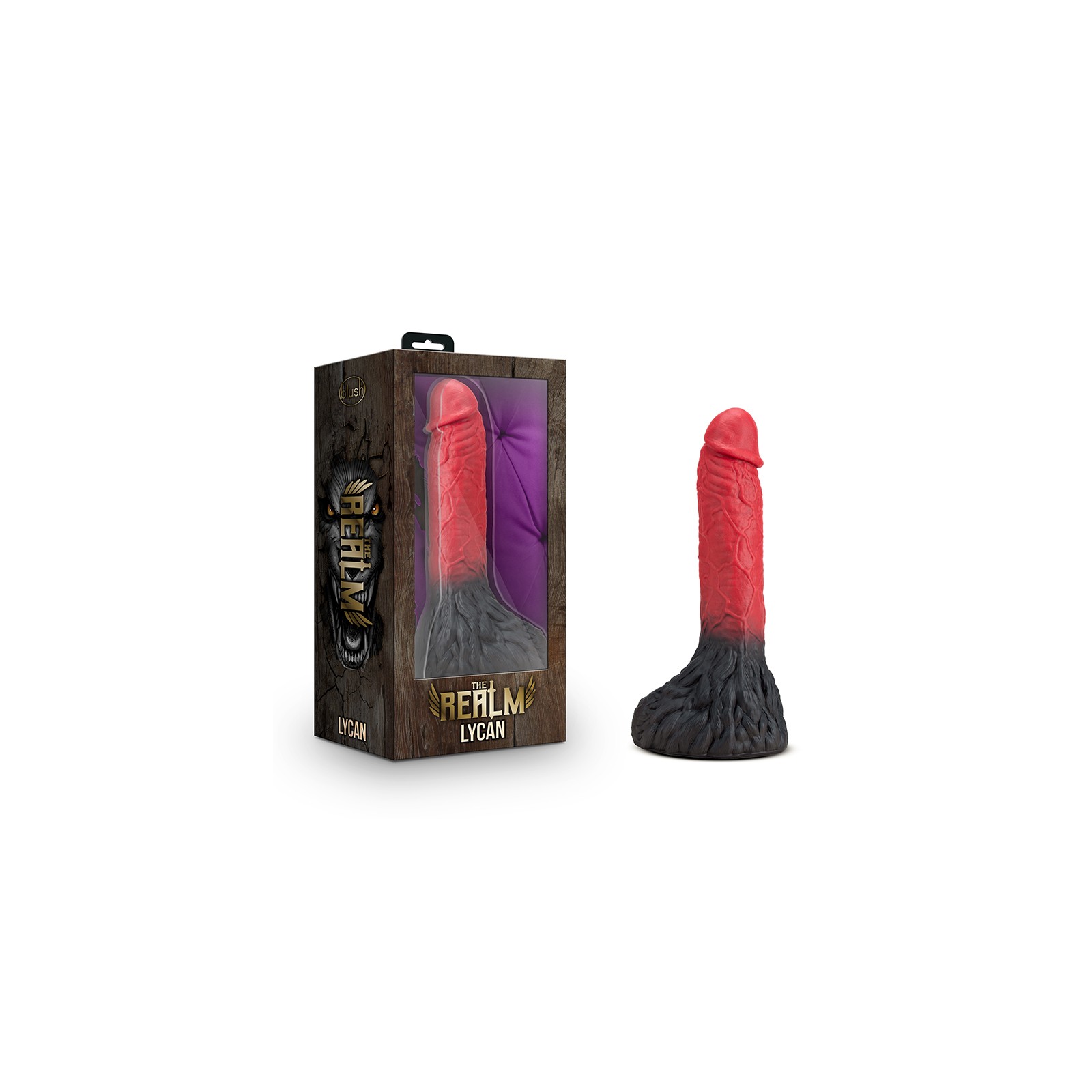 El Realm Lycan Dildo de Silicona de 10.5 in. - Placer de Fantasía Supremamente