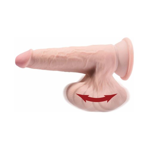 Dildo Triple Densidad King Cock Plus 6 in.