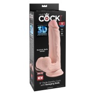 Dildo King Cock Plus de 9"