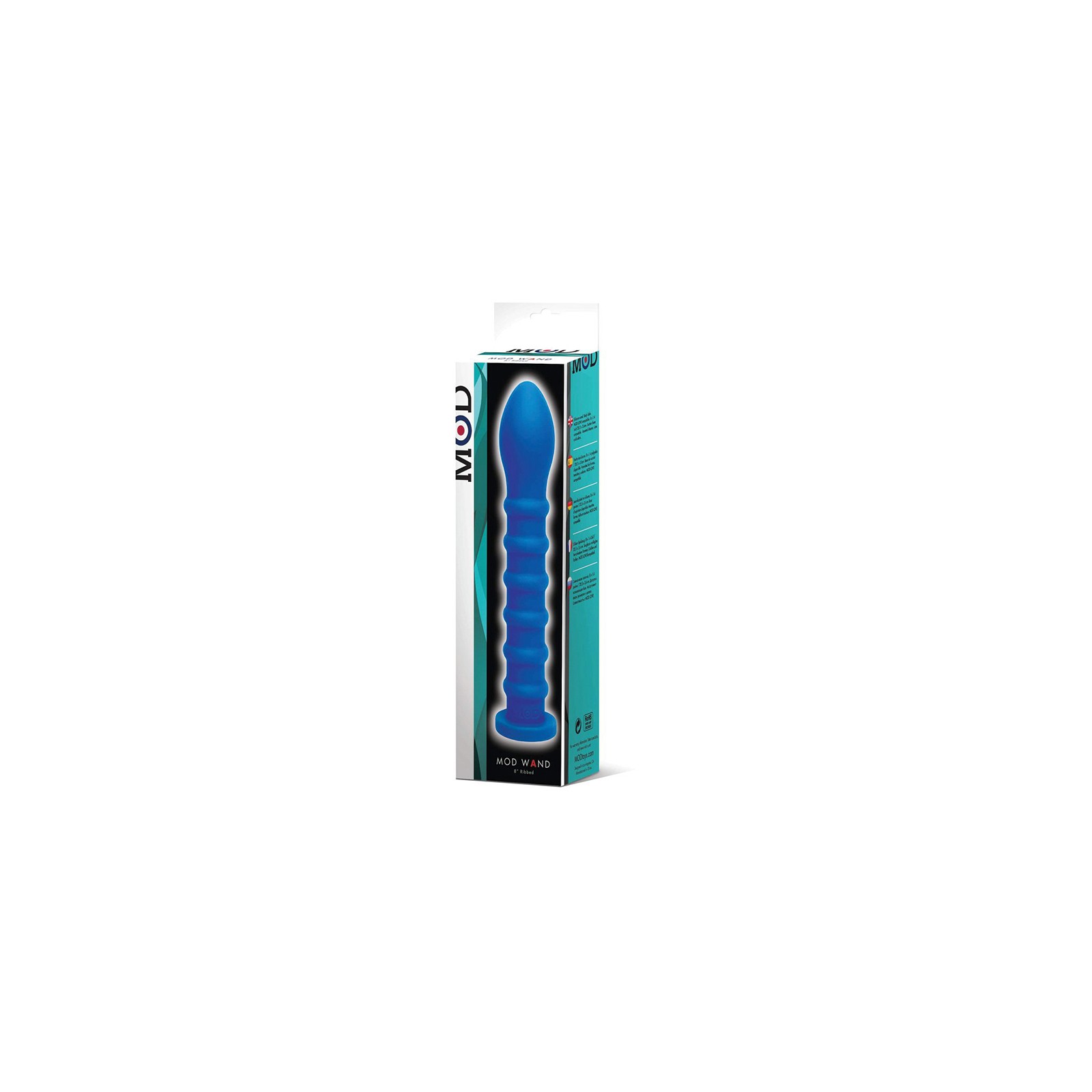 MOD Wand de Silicona Acanalada Azul