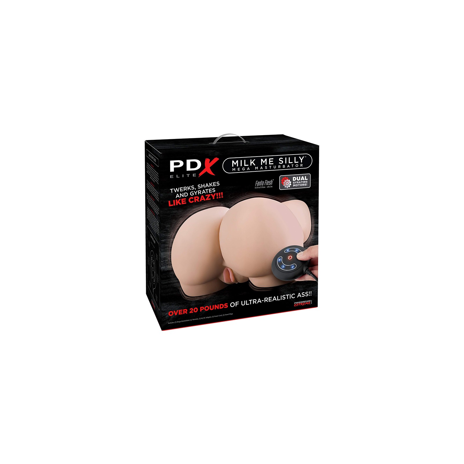 PDX Elite Milk Me Silly Remote-Controlled Masturbator in Beige