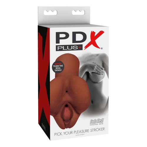 Masturbador de Entrada Doble PDX Plus - Placer Ultra-Realista