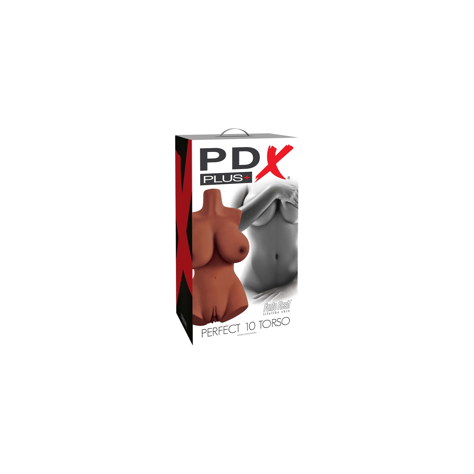 Masturbador Torso Doble Entrada PDX Plus Perfect 10