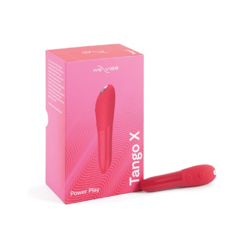 Vibrador Bullet Intenso Recargable We-Vibe Tango X Rojo Cereza