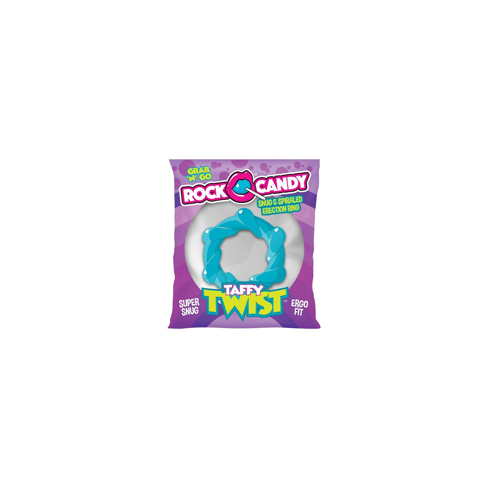 Taffy Twist Twisted C-Ring Blue