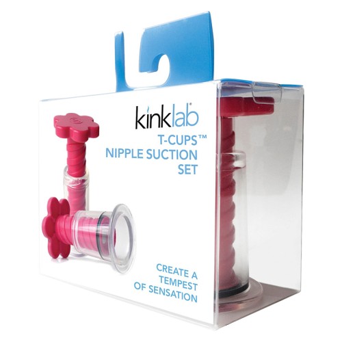 Set de Succión para Pezones Kinklab T-Cups