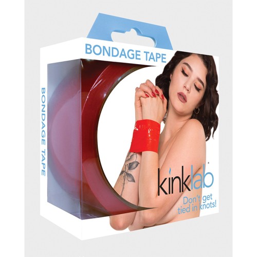 Kinklab Red Bondage Tape for Creative Play