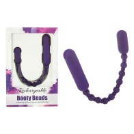 Booty Beads Rechargeable Purple Anal Toy