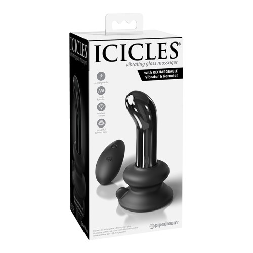 Icicles No. 84 Curved Glass Vibrant Massager