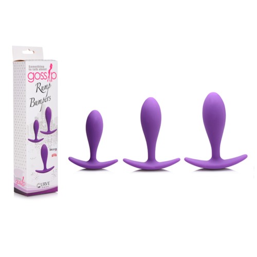 Gossip Rump Bumpers Set de Entrenamiento de Plug Anal de Silicona