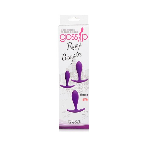 Gossip Rump Bumpers Set de Entrenamiento de Plug Anal de Silicona