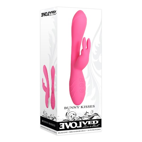 Evolved Bunny Kisses Rabbit Vibrator - Dual Motor Delight