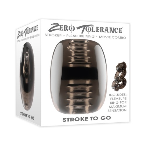 Zero Tolerance Stroke To Go Open-Ended Stroker for Maximum Sensations