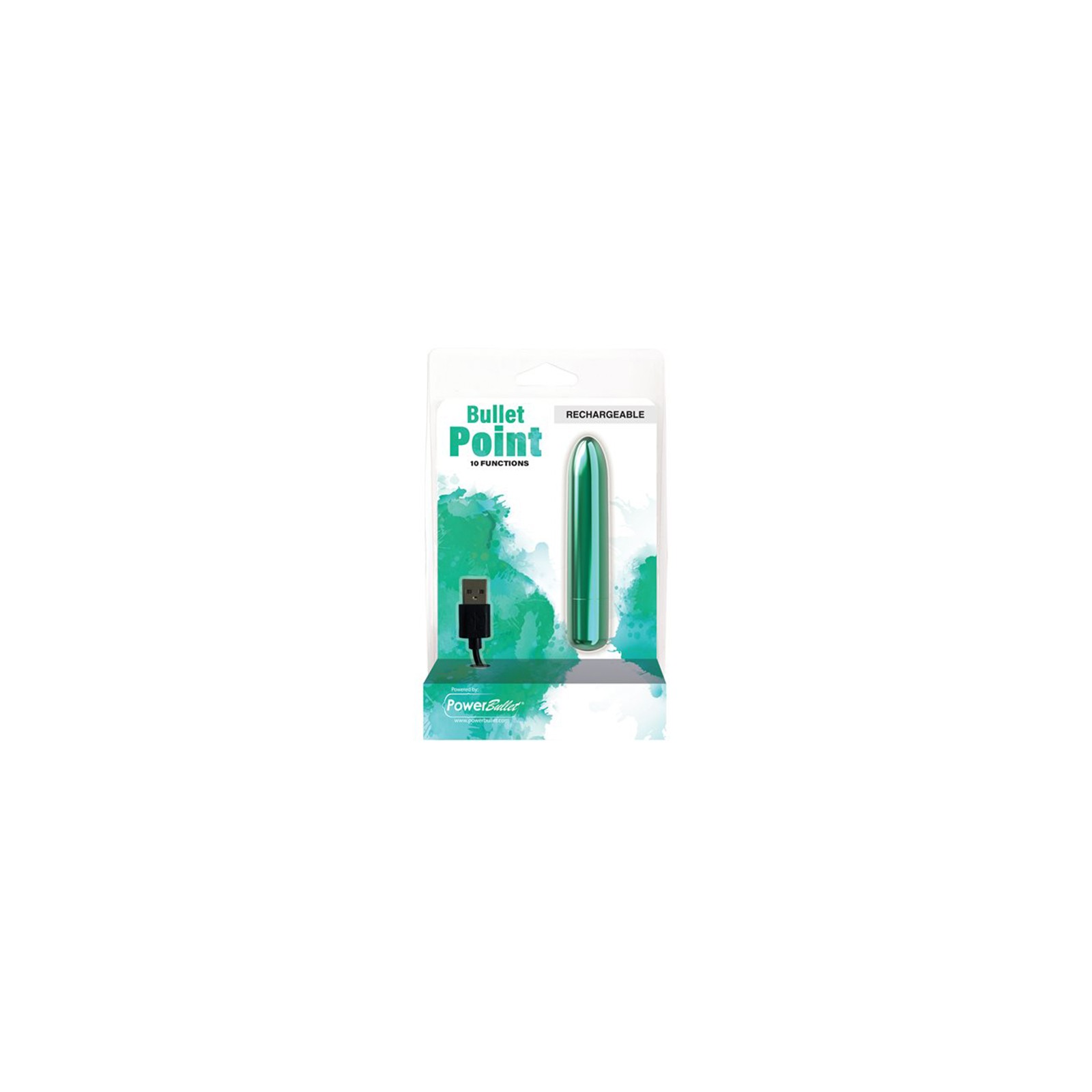 Power Bullet Point Rechargeable Teal