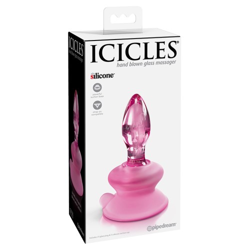 Plug Anal de Cristal Icicles No. 90 - Perfectamente Cónico para el Placer