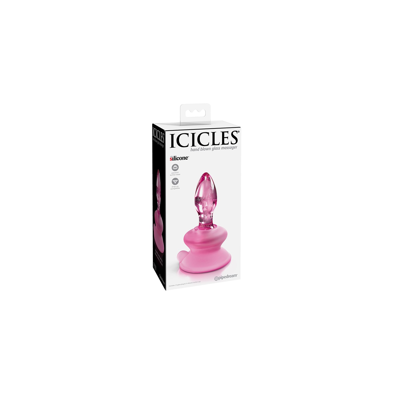 Plug Anal de Cristal Icicles No. 90 - Perfectamente Cónico para el Placer