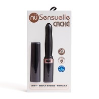 Nu Sensuelle Cache 20-Function Rechargeable Vibe Black