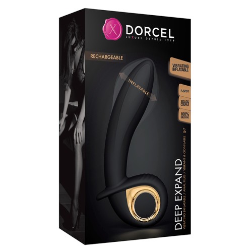 Vibrador Inflable Dorcel Deep Expand Negro