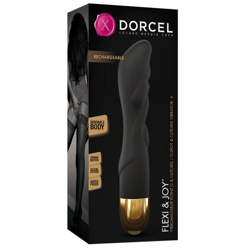 Dorcel Flexi & Joy G-Spot Vibrator Black/Gold